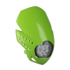 Acerbis LED Fulmine Front Lamp Greem