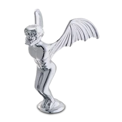 CustomAcces Angel Of Hell Ornament Chrome