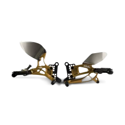 Valter Moto Type 2.5 Foot Peg Kit Gold