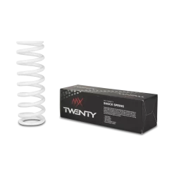 Twenty High Performance Shock Absorber Spring - White