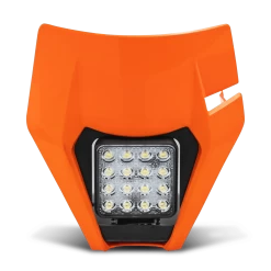 Acerbis VSL Mask Headlight Orange