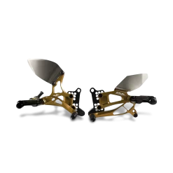 Valter Moto Rearsets Type 2.5 Reverse Gear Kit Gold