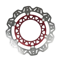 EBC Front Brake Vee Rotor - Red