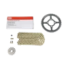 Snell & JMT 525X2 Gold Chain & Sprocket Kit