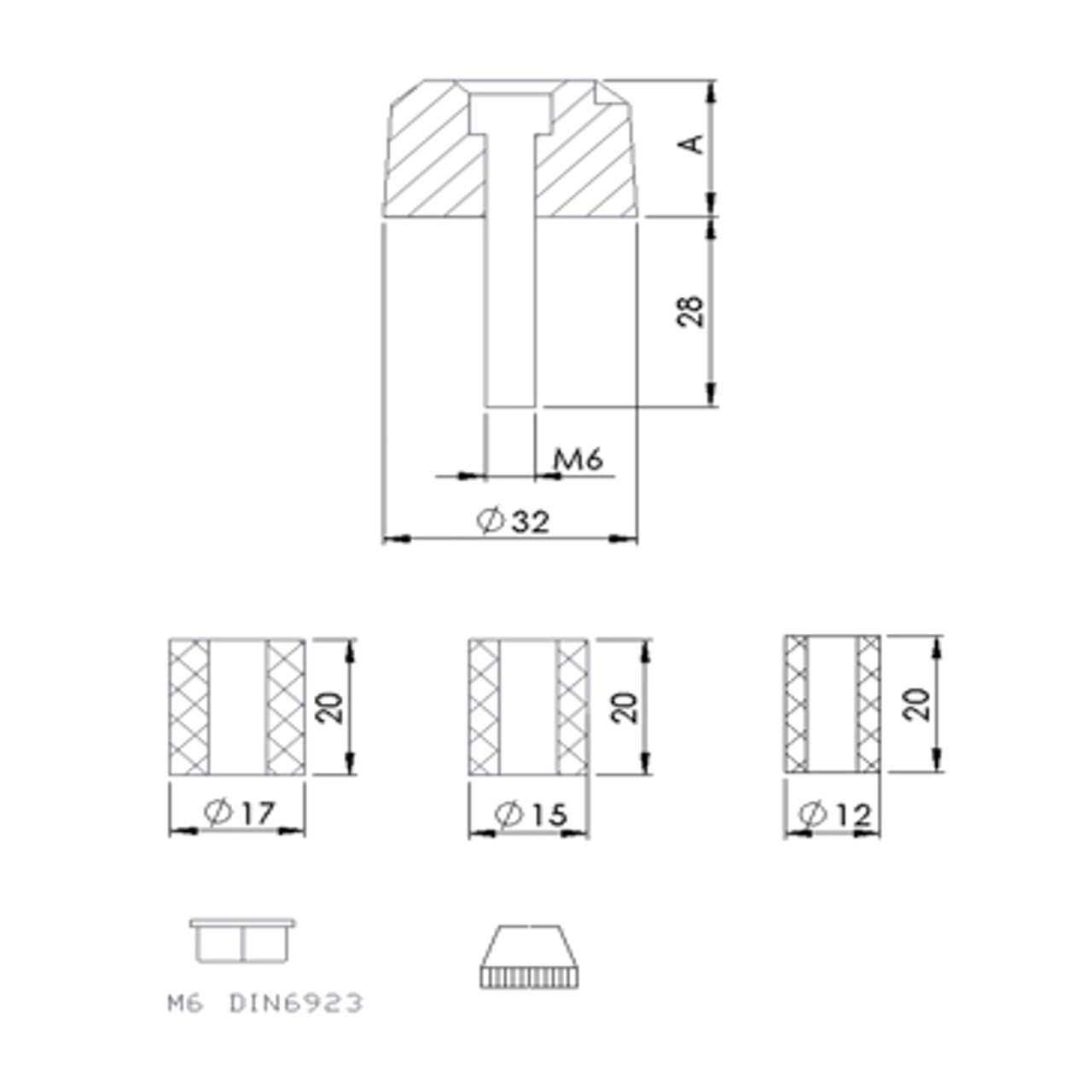 Puig Puih Long Aluminium Universal Bar Ends - Image 5