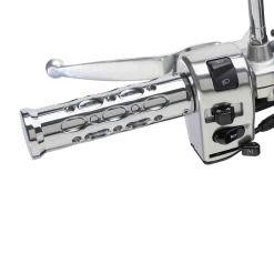 CustomAcces Raptor Grips Chrome 139x22mm