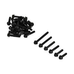 Valter Moto Engine Bolts Kit Black