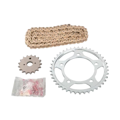 JT And D.I.D 520ZVM-X X-Ring Chain And Sprocket Kit Gold