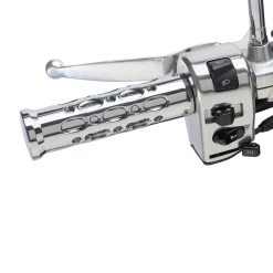 CustomAcces Raptor Grips Chrome 139x25mm