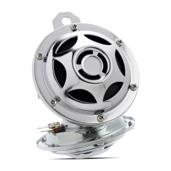 CustomAcces Sheriff Horn Chrome 99x40mm