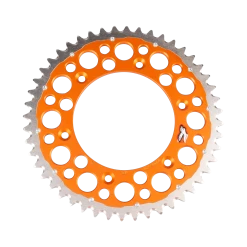 Renthal Twinring Rear Drive Orange