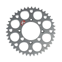 Renthal Grooved Packed Rear Sprocket Titanium