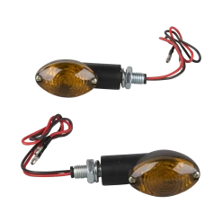 SHIN YO Cateye Tinted Right & Left Mini Indicators Black